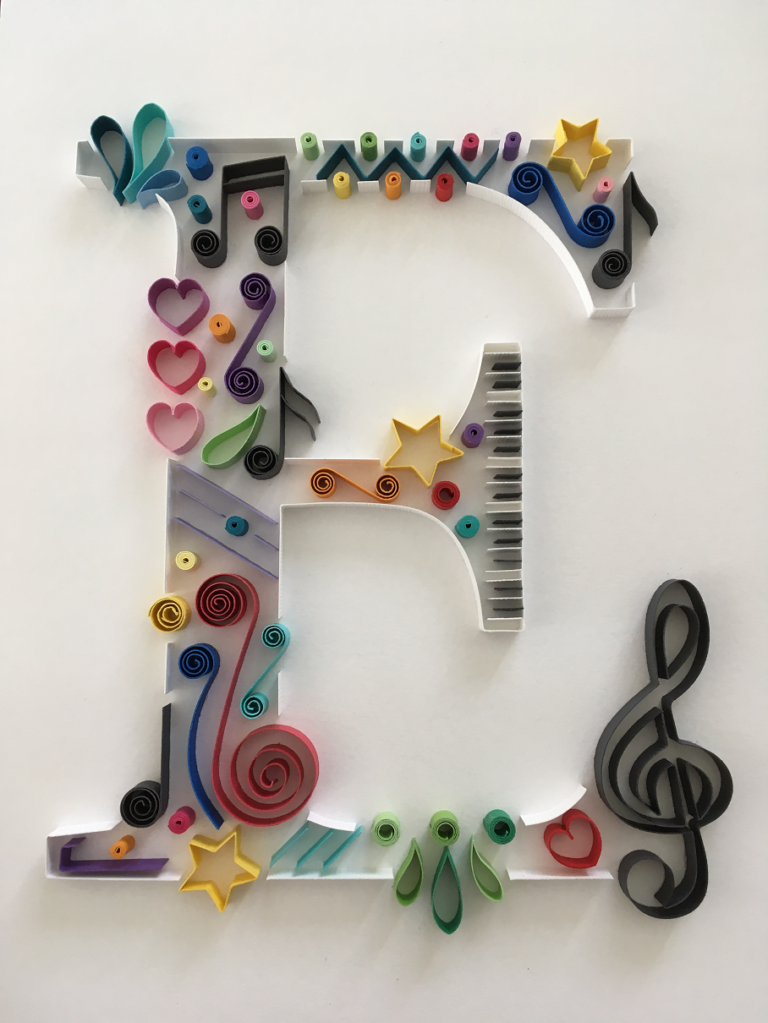 Lettre E "musique"